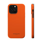 Orange — Magnetic Impact-Resistant Phone Case — Slim Shockproof MagSafe-Compatible (Compatible with iPhone and Samsung only)