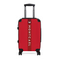 Red (S, M, L) — Carry-On Suitcase – Sleek Black Hardshell Spinner with Telescoping Handle
