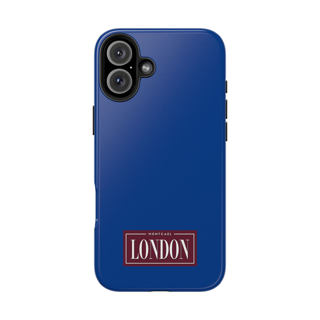 London City Tough Phone Case  — Dark Blue (Compatible with iPhone and Samsung only)