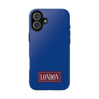 London City Tough Phone Case  — Dark Blue (Compatible with iPhone and Samsung only)