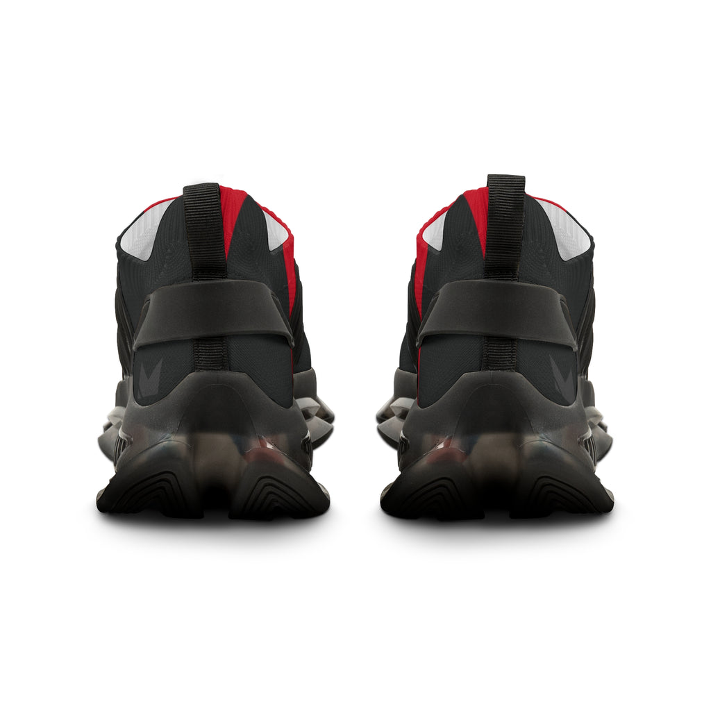 Mesh Athletic Sneakers — Red
