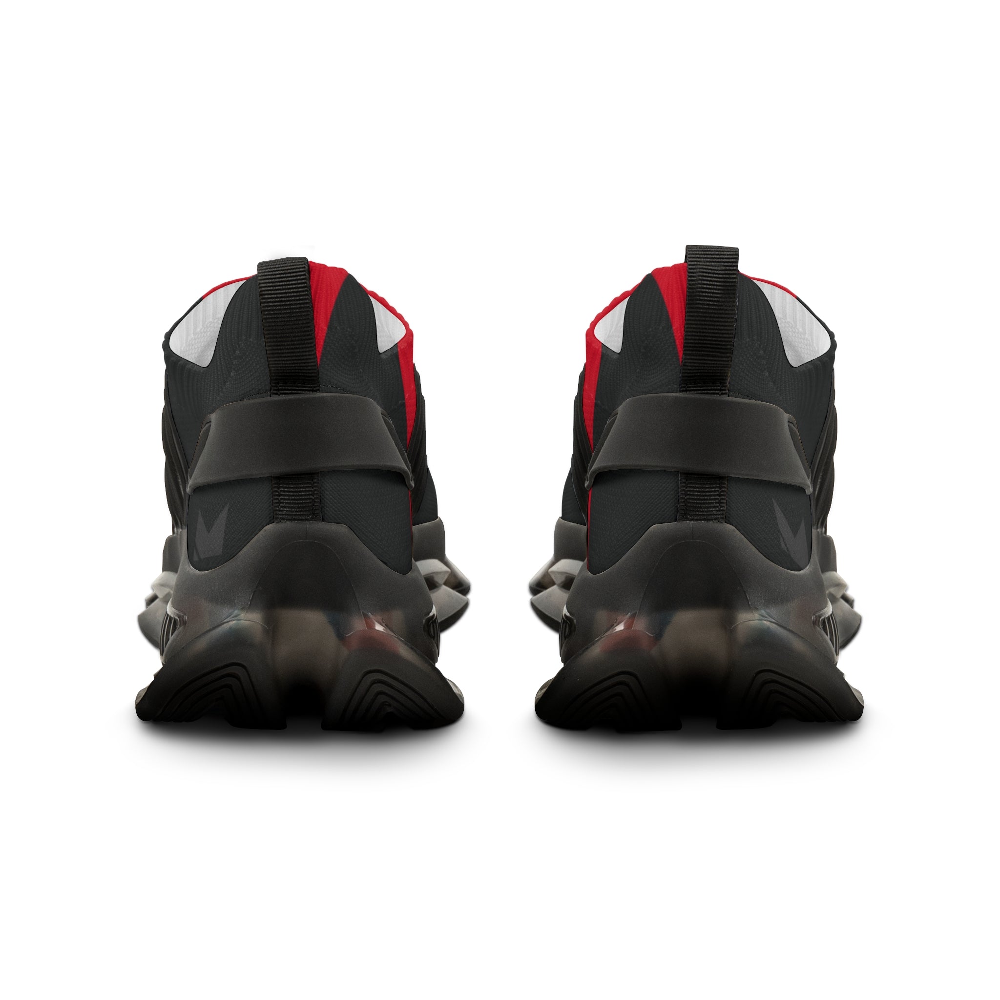 Mesh Athletic Sneakers — Red