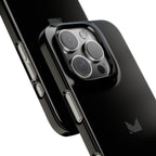 Black — Slim Matte Protective Phone Case (Compatible with iPhone only)