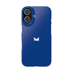 Dark Blue — Slim Matte Protective Phone Case (Compatible with iPhone only)
