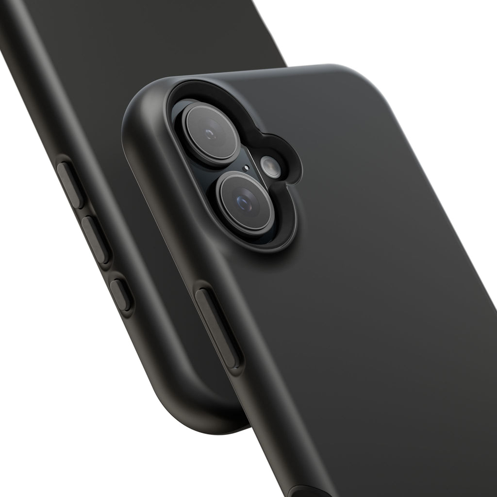 Black — Magnetic Impact-Resistant Phone Case — Slim Shockproof MagSafe-Compatible (Compatible with iPhone and Samsung only)