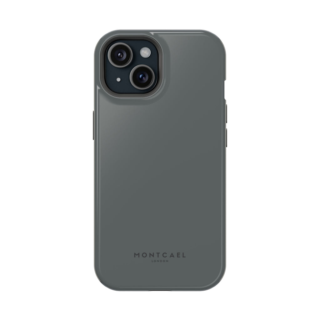 Dark Grey — Magnetic Impact-Resistant Phone Case — Slim Shockproof MagSafe-Compatible (Compatible with iPhone and Samsung only)