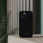 Black — Magnetic Impact-Resistant Phone Case — Slim Shockproof MagSafe-Compatible (Compatible with iPhone and Samsung only)