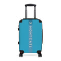 Turquoise (S, M, L) — Carry-On Suitcase – Sleek Black Hardshell Spinner with Telescoping Handle