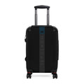 Black (S, M, L) — Carry-On Suitcase – Sleek Black Hardshell Spinner with Telescoping Handle