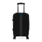 Black (S, M, L) — Carry-On Suitcase – Sleek Black Hardshell Spinner with Telescoping Handle