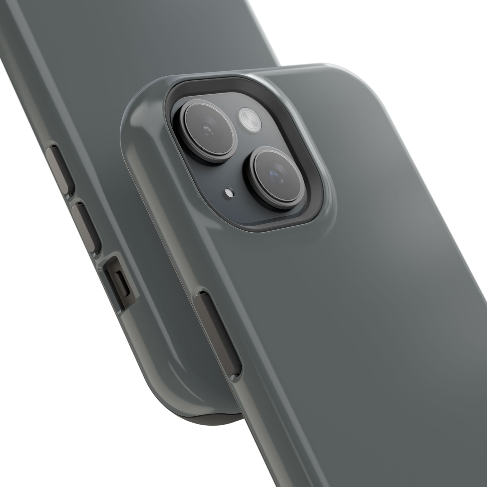 Dark Grey — Magnetic Impact-Resistant Phone Case — Slim Shockproof MagSafe-Compatible (Compatible with iPhone and Samsung only)