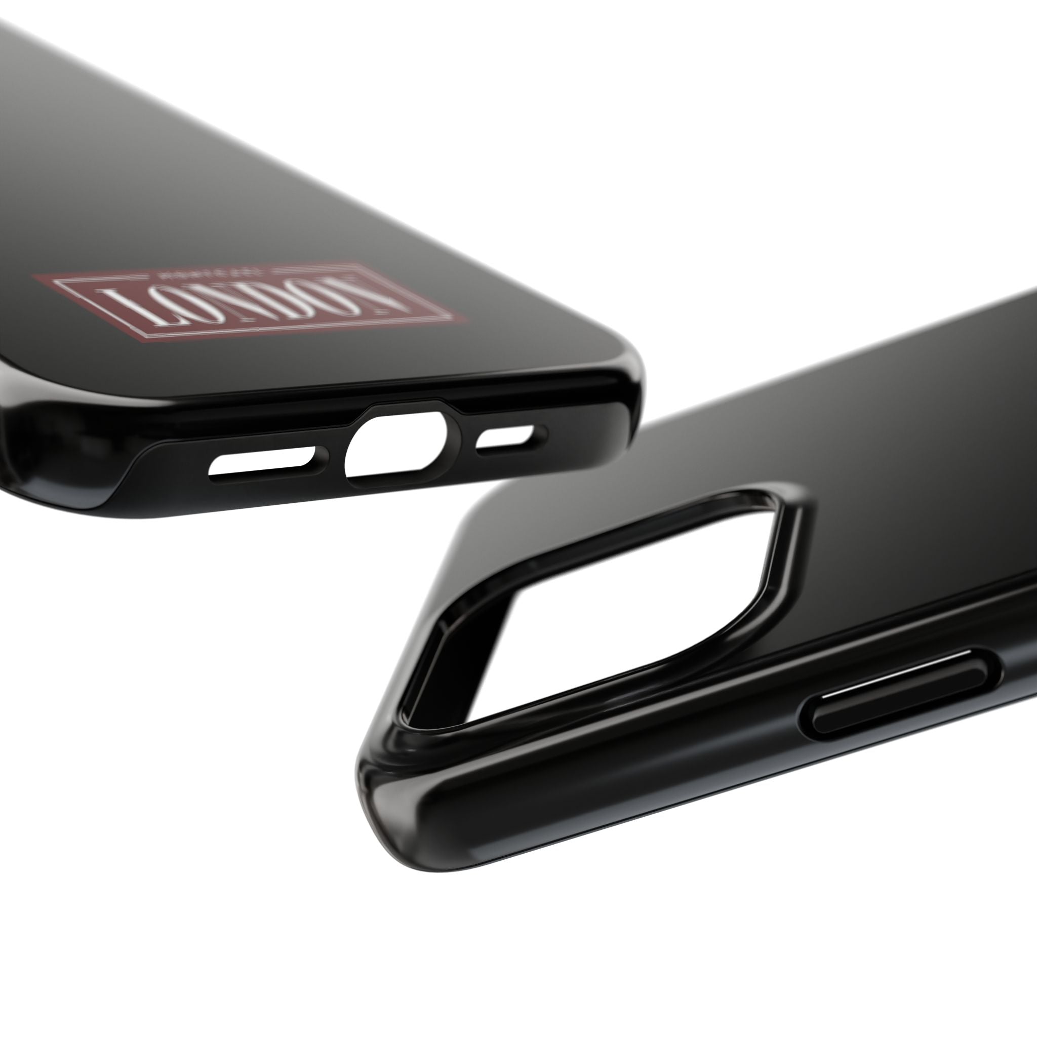 London City Tough Phone Case — Black (Compatible with iPhone and Samsung only)