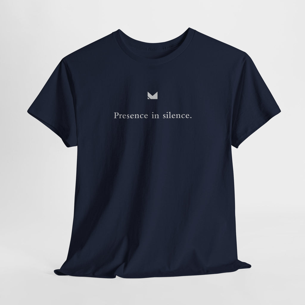 Nothing: Presence in Silence Cotton T‑Shirt