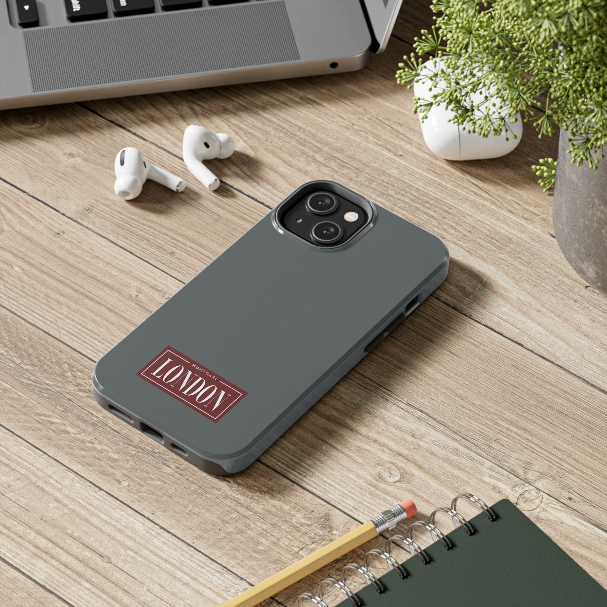London City Tough Phone Case — Dark Grey (Compatible with iPhone and Samsung only)