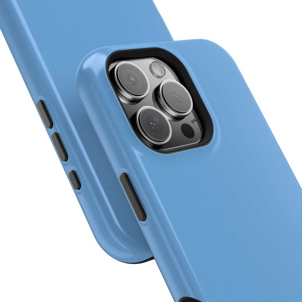 Light Blue — Magnetic Impact-Resistant Phone Case — Slim Shockproof MagSafe-Compatible (Compatible with iPhone and Samsung only)