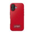London City Tough Phone Case — Dark Red (Compatible with iPhone and Samsung only)