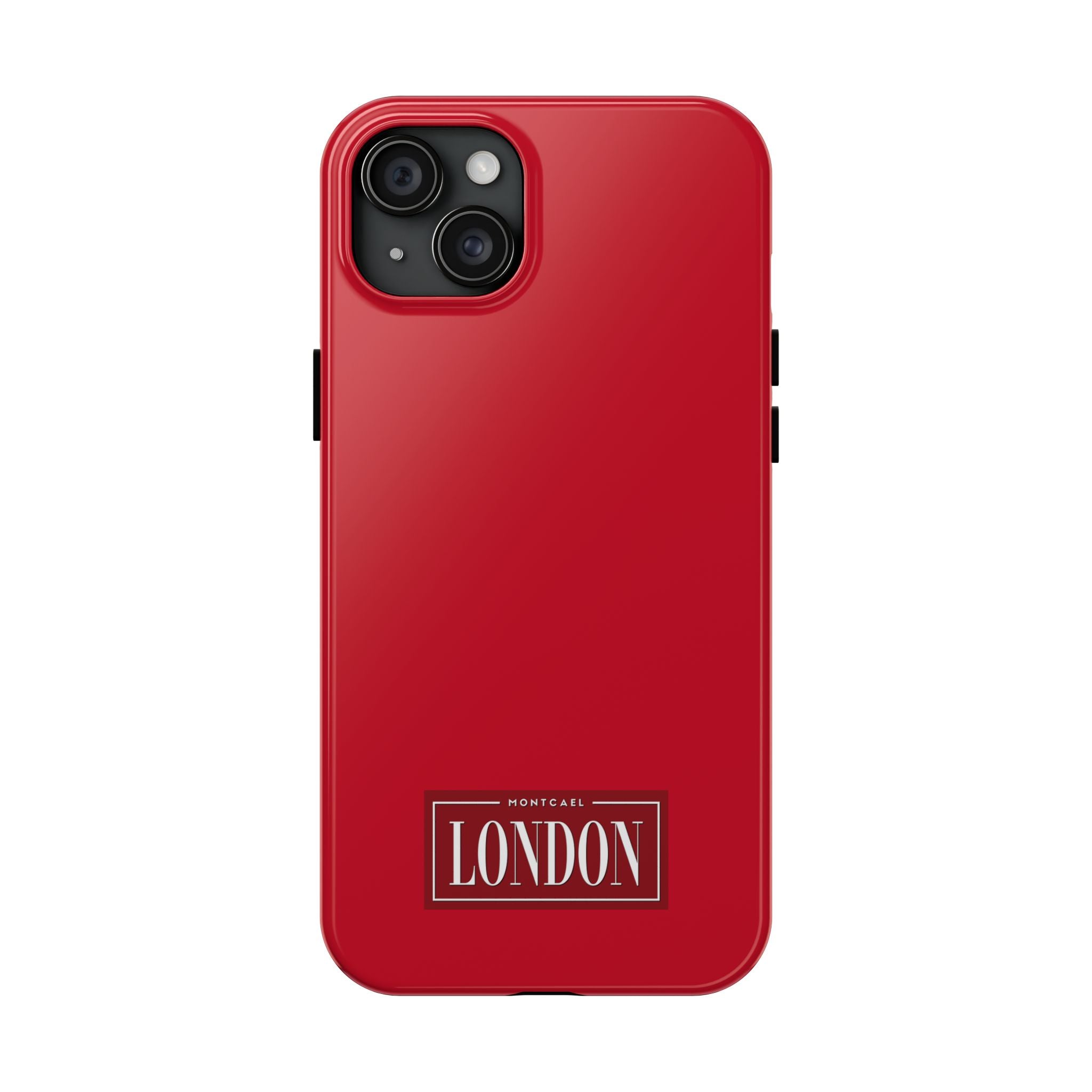 London City Tough Phone Case — Dark Red (Compatible with iPhone and Samsung only)