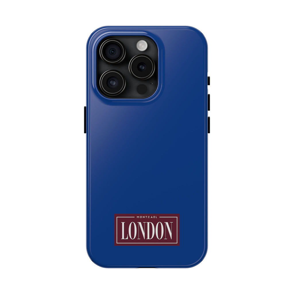 London City Tough Phone Case  — Dark Blue (Compatible with iPhone and Samsung only)