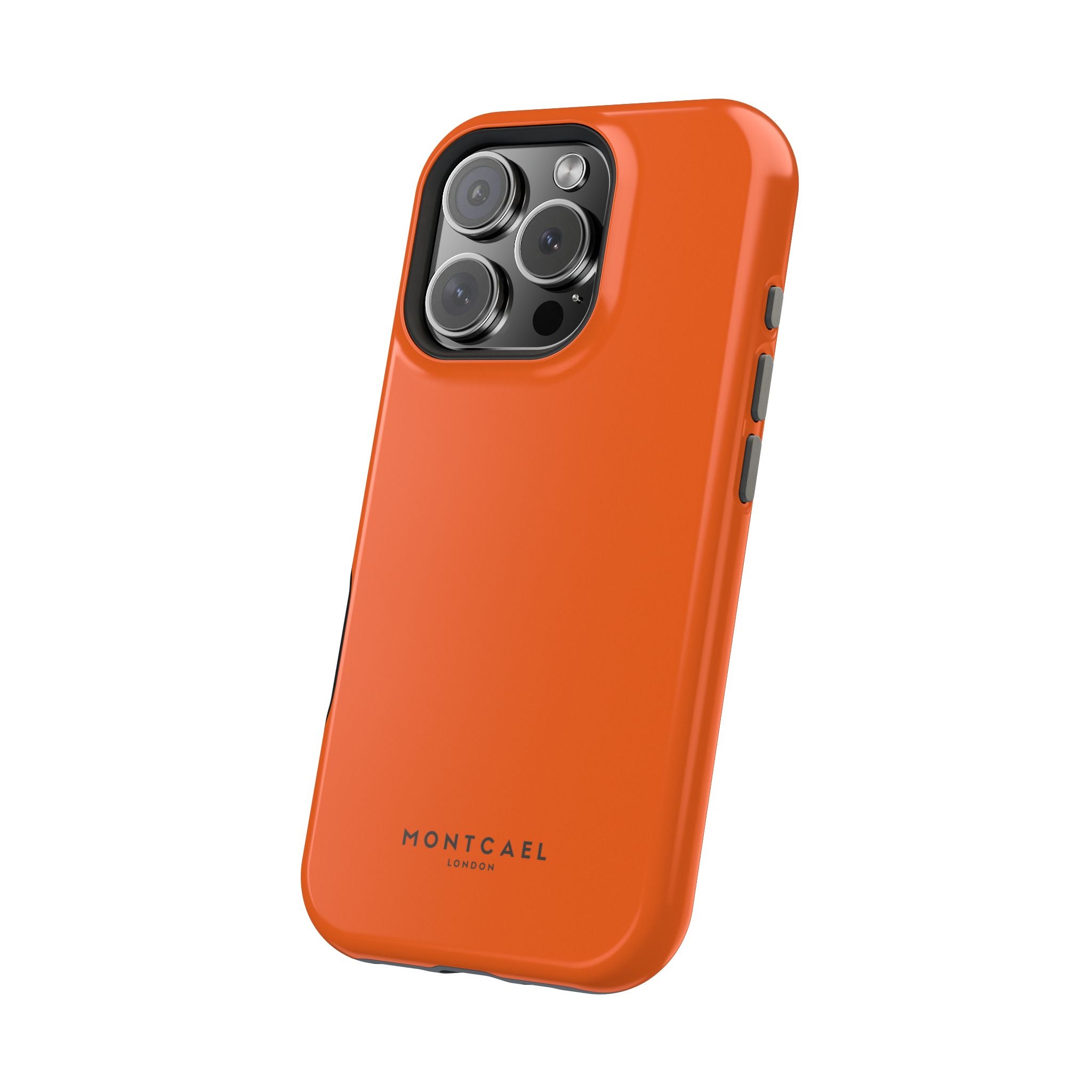 Orange — Magnetic Impact-Resistant Phone Case — Slim Shockproof MagSafe-Compatible (Compatible with iPhone and Samsung only)