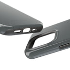 Dark Grey — Magnetic Impact-Resistant Phone Case — Slim Shockproof MagSafe-Compatible (Compatible with iPhone and Samsung only)
