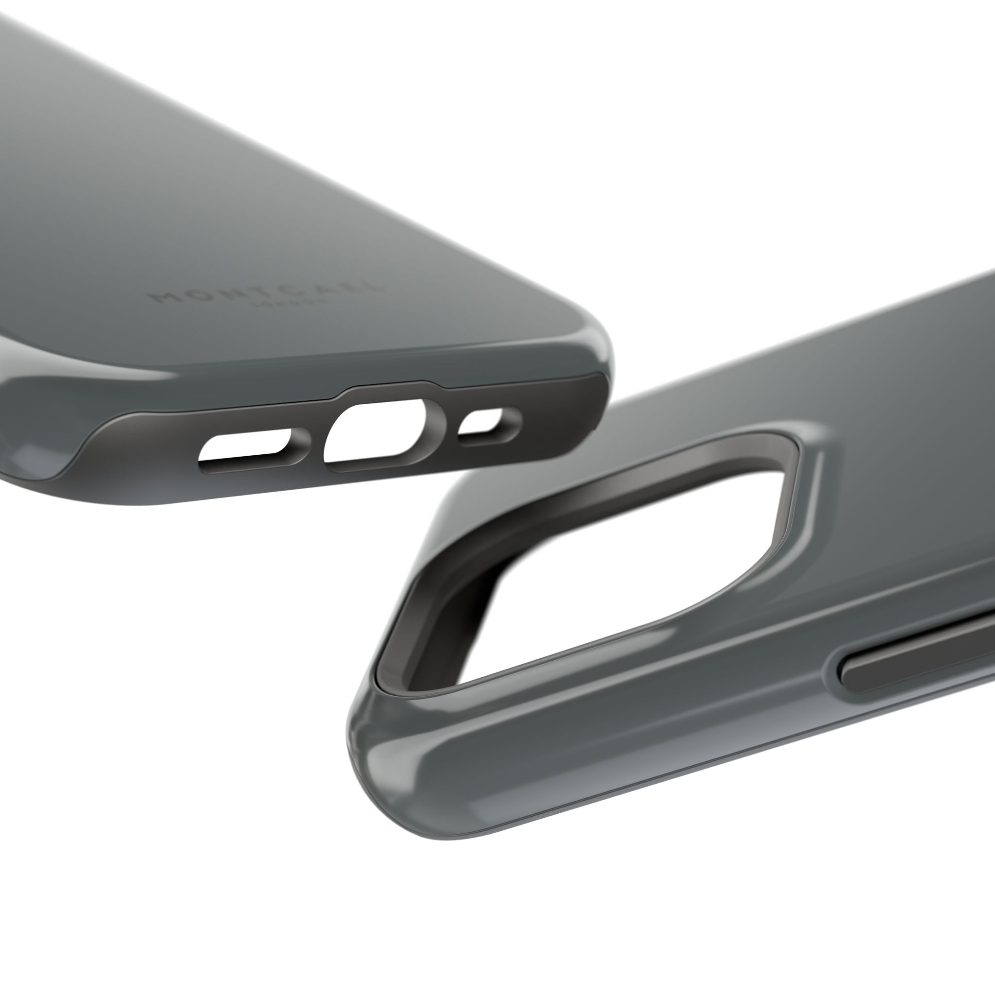 Dark Grey — Magnetic Impact-Resistant Phone Case — Slim Shockproof MagSafe-Compatible (Compatible with iPhone and Samsung only)