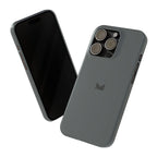 Dark Grey — Slim Matte Protective Phone Case (Compatible with iPhone only)