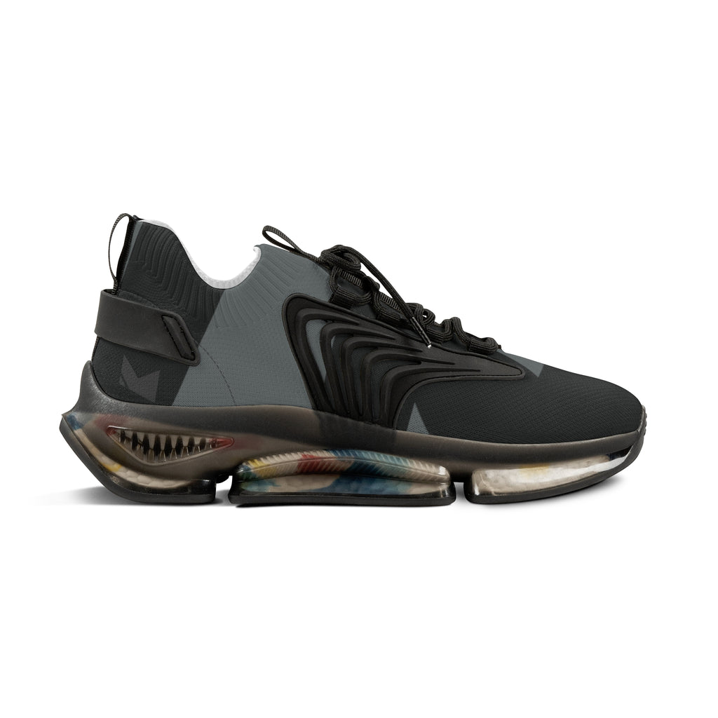 Mesh Athletic Sneakers — Black