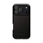 Black — Magnetic Impact-Resistant Phone Case — Slim Shockproof MagSafe-Compatible (Compatible with iPhone and Samsung only)