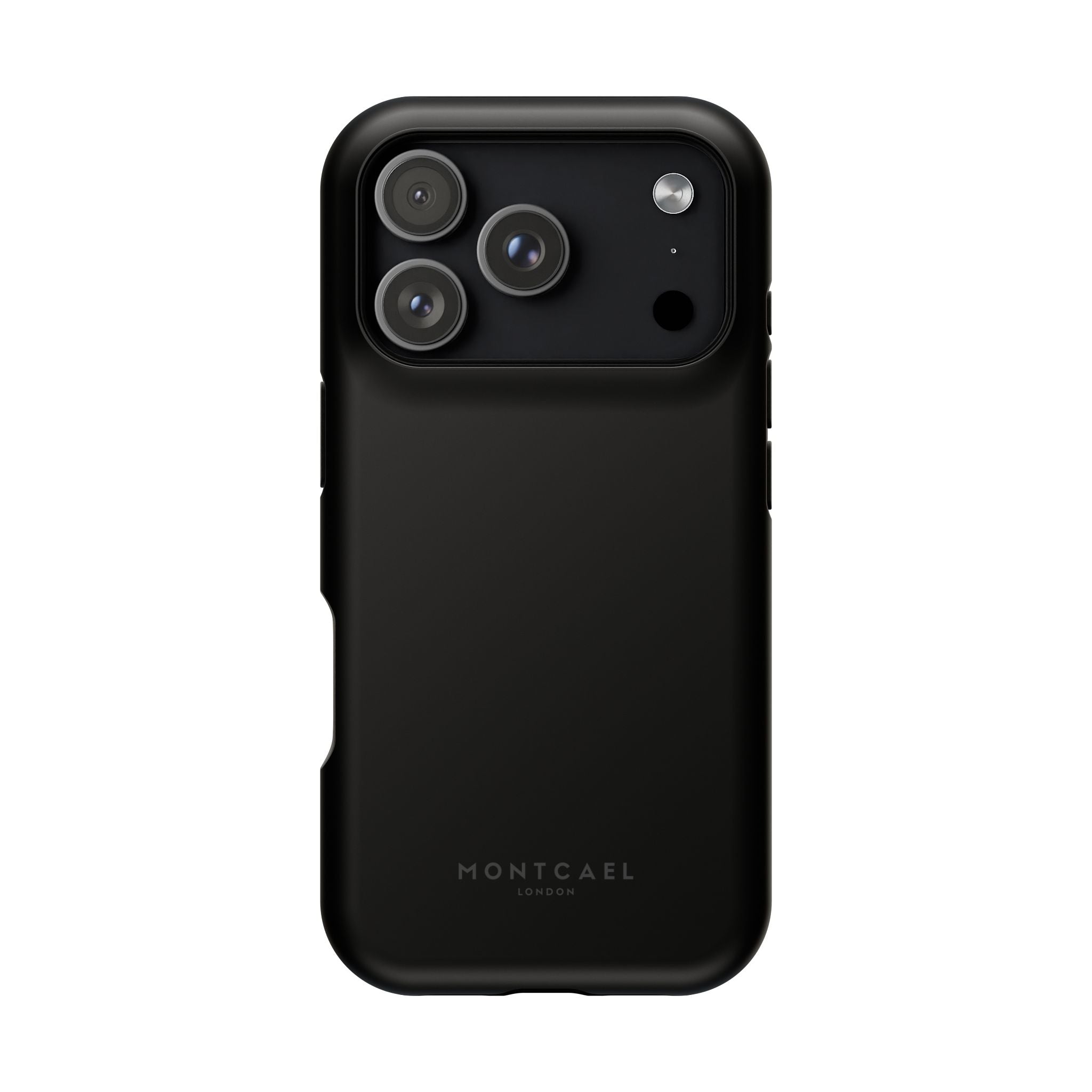 Black — Magnetic Impact-Resistant Phone Case — Slim Shockproof MagSafe-Compatible (Compatible with iPhone and Samsung only)
