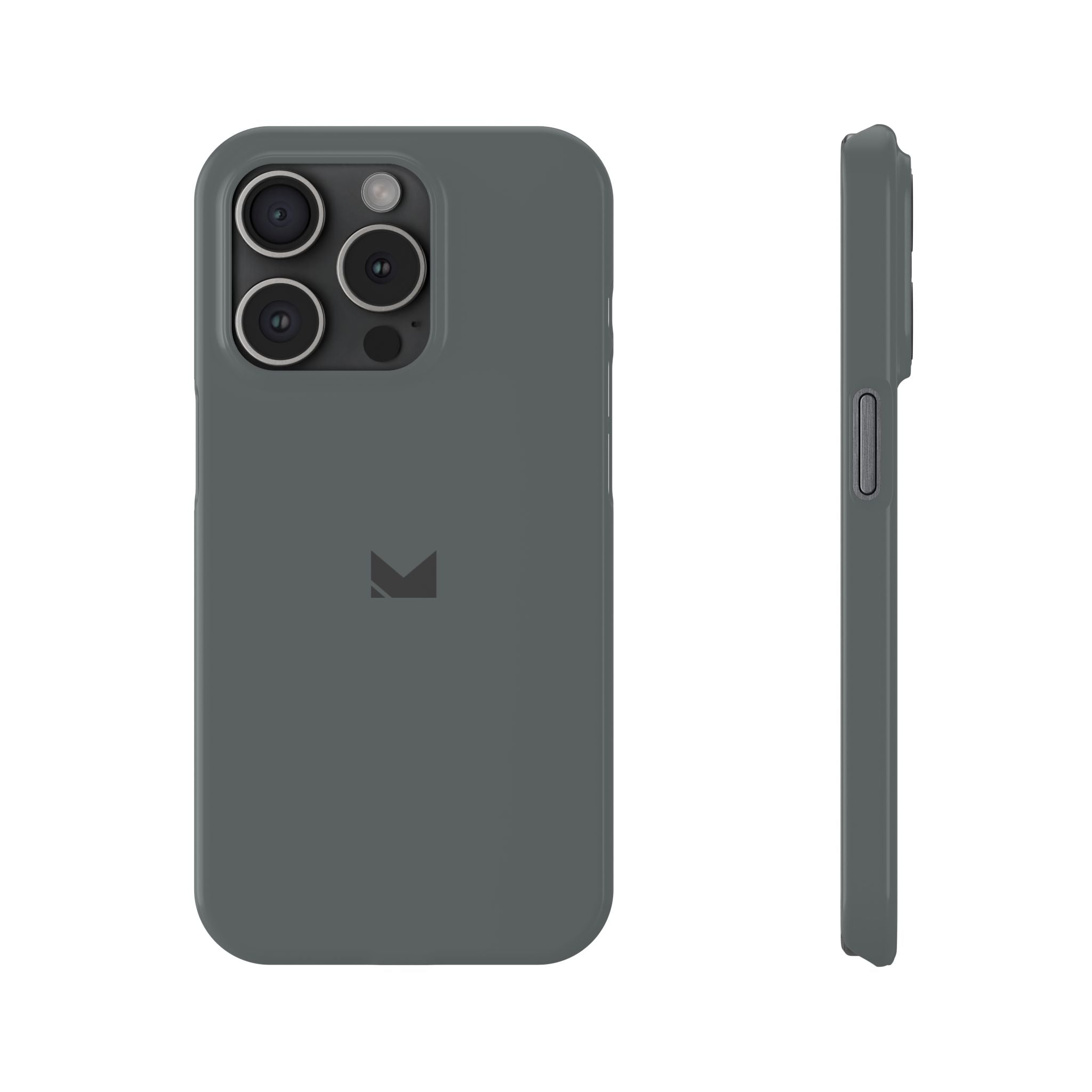 Dark Grey — Slim Matte Protective Phone Case (Compatible with iPhone only)