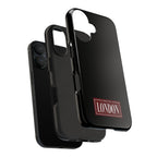 London City Tough Phone Case — Black (Compatible with iPhone and Samsung only)