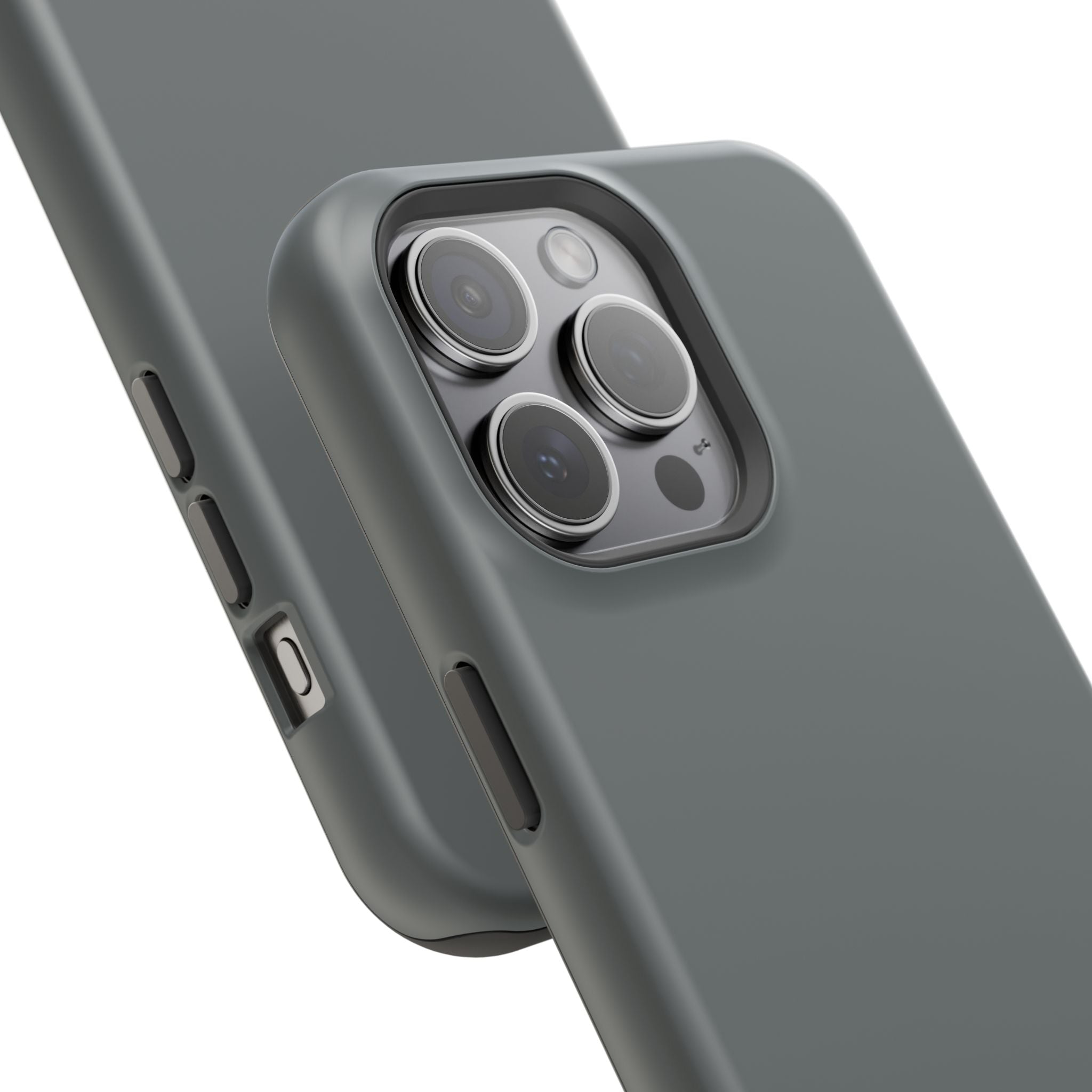 Dark Grey — Magnetic Impact-Resistant Phone Case — Slim Shockproof MagSafe-Compatible (Compatible with iPhone and Samsung only)
