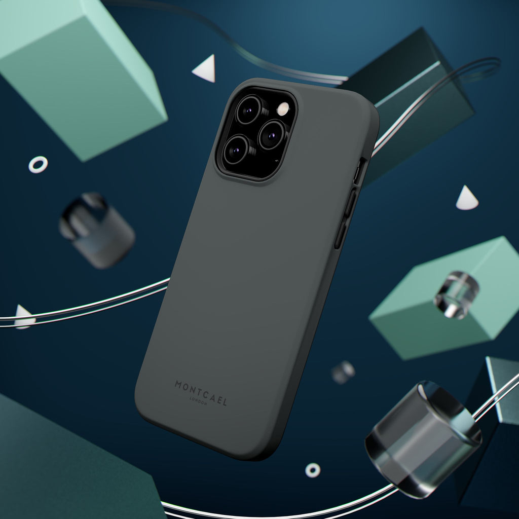 Dark Grey — Magnetic Impact-Resistant Phone Case — Slim Shockproof MagSafe-Compatible (Compatible with iPhone and Samsung only)