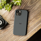 Dark Grey — Slim Matte Protective Phone Case (Compatible with iPhone only)