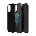 Black — Magnetic Impact-Resistant Phone Case — Slim Shockproof MagSafe-Compatible (Compatible with iPhone and Samsung only)