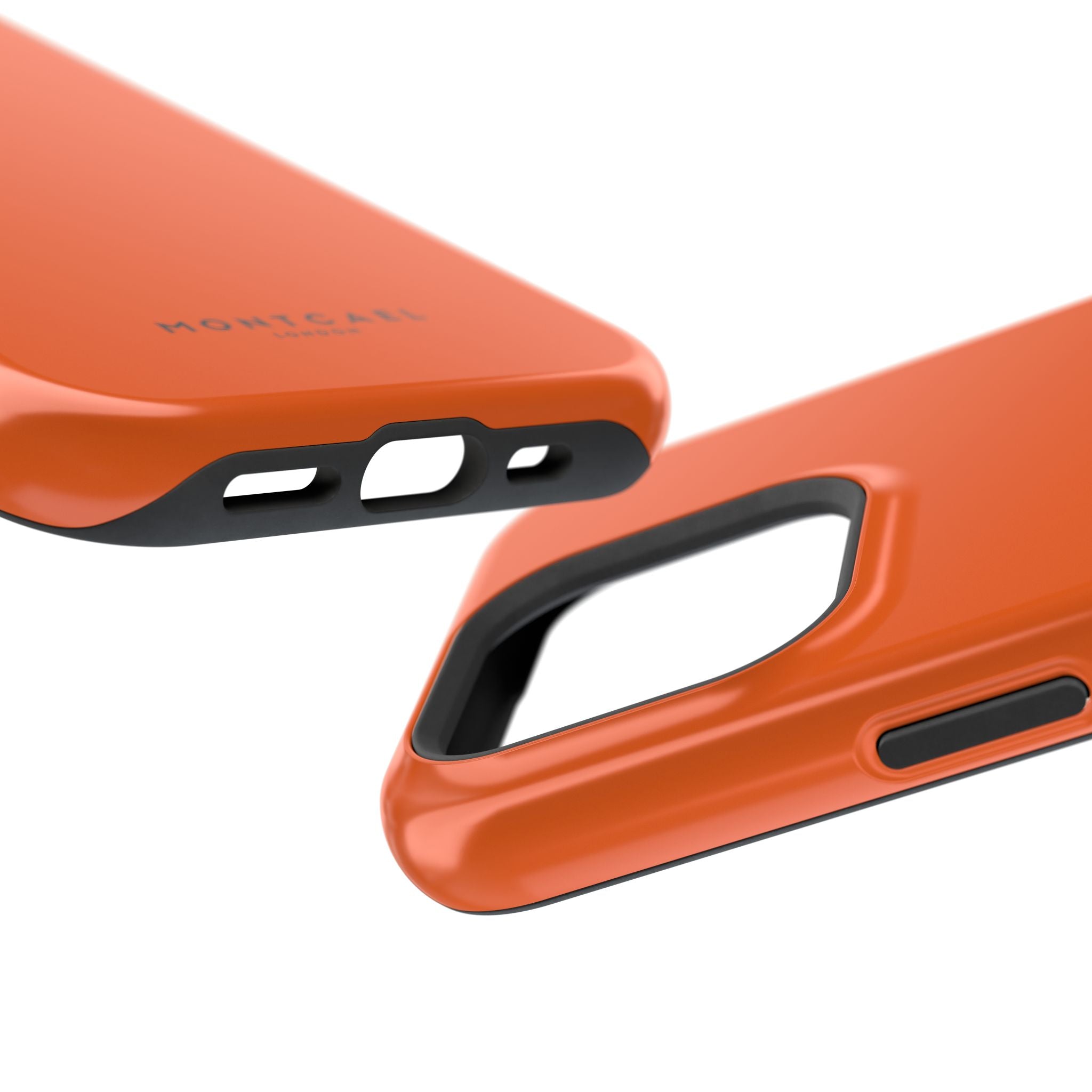 Orange — Magnetic Impact-Resistant Phone Case — Slim Shockproof MagSafe-Compatible (Compatible with iPhone and Samsung only)