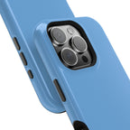 Light Blue — Magnetic Impact-Resistant Phone Case — Slim Shockproof MagSafe-Compatible (Compatible with iPhone and Samsung only)