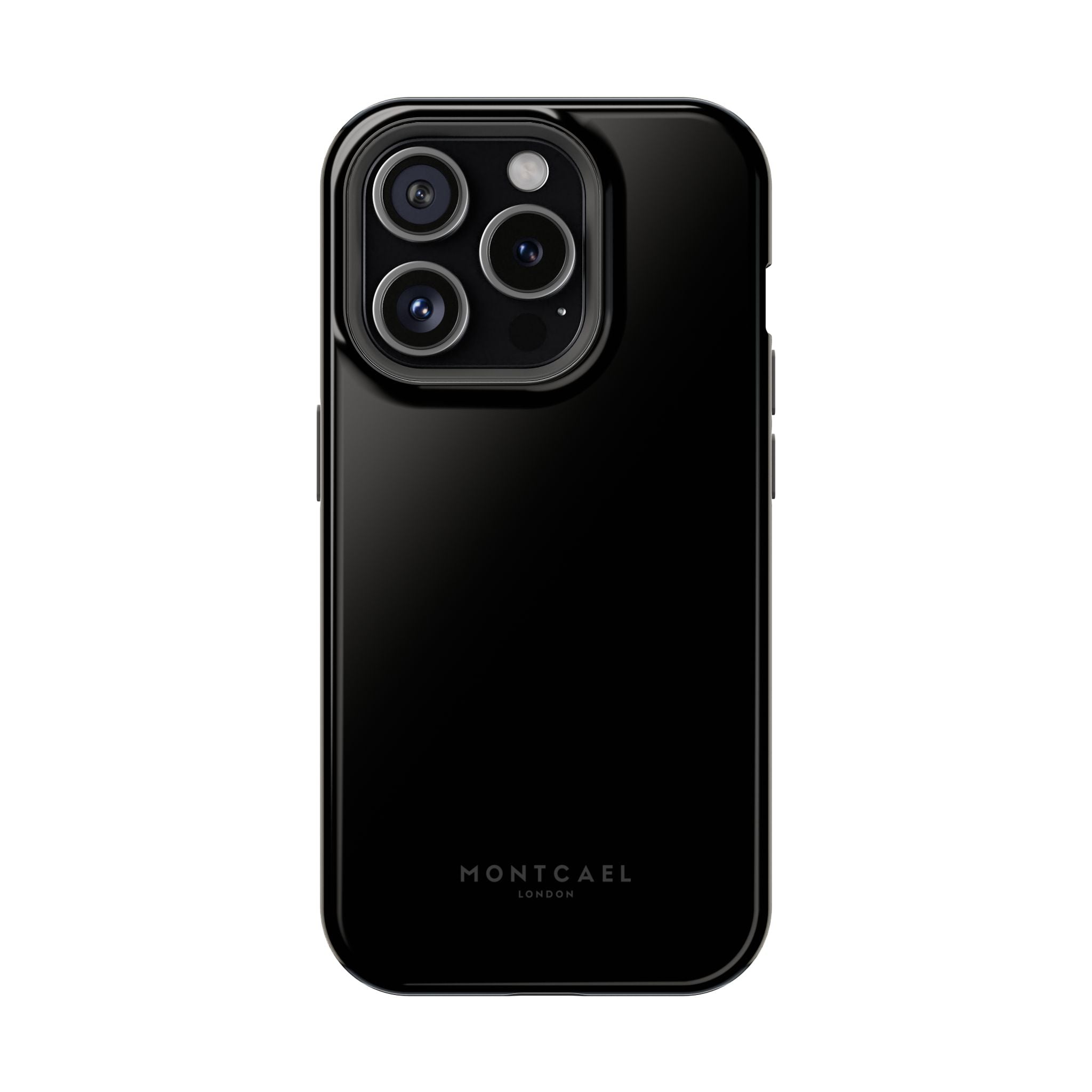 Black — Magnetic Impact-Resistant Phone Case — Slim Shockproof MagSafe-Compatible (Compatible with iPhone and Samsung only)