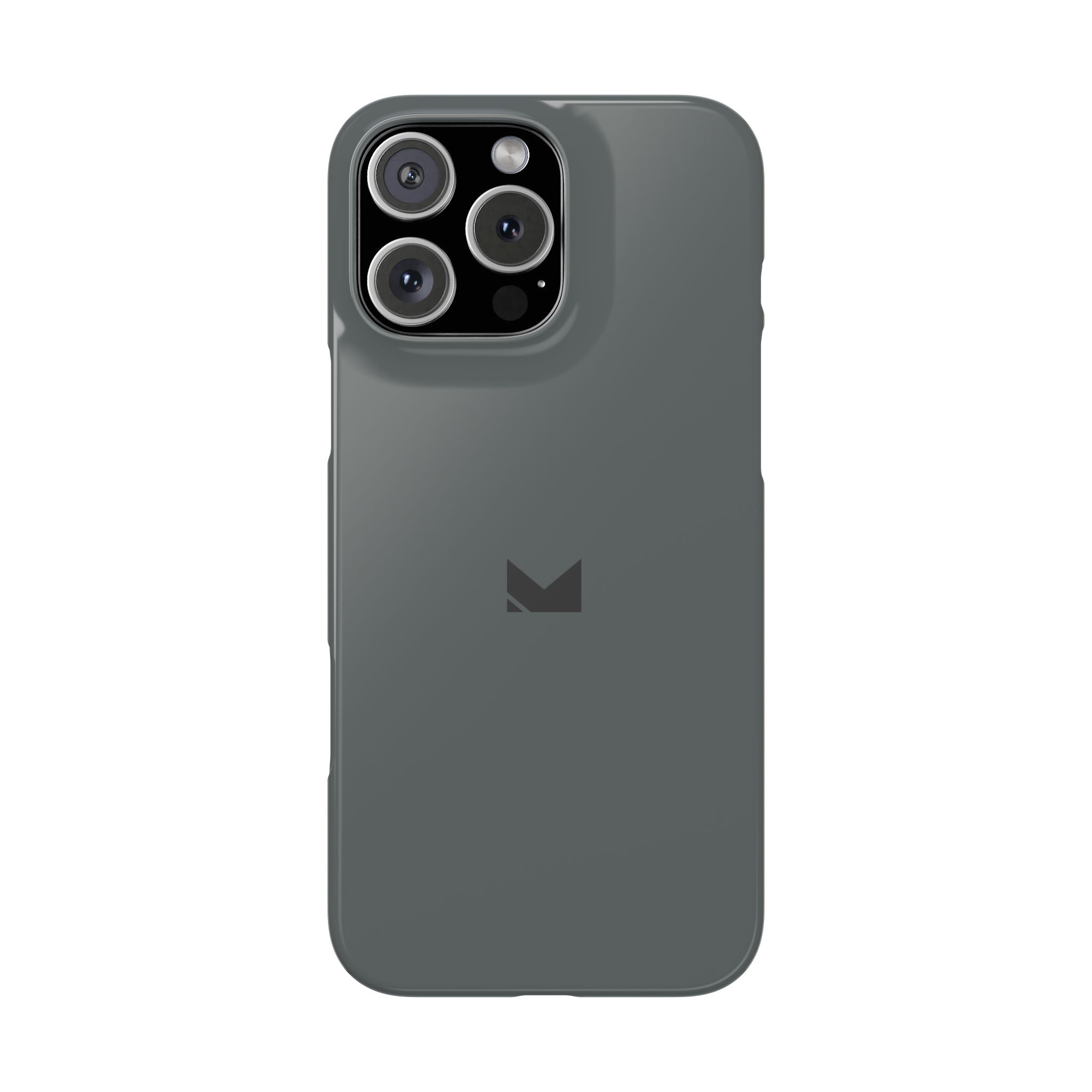 Dark Grey — Slim Matte Protective Phone Case (Compatible with iPhone only)
