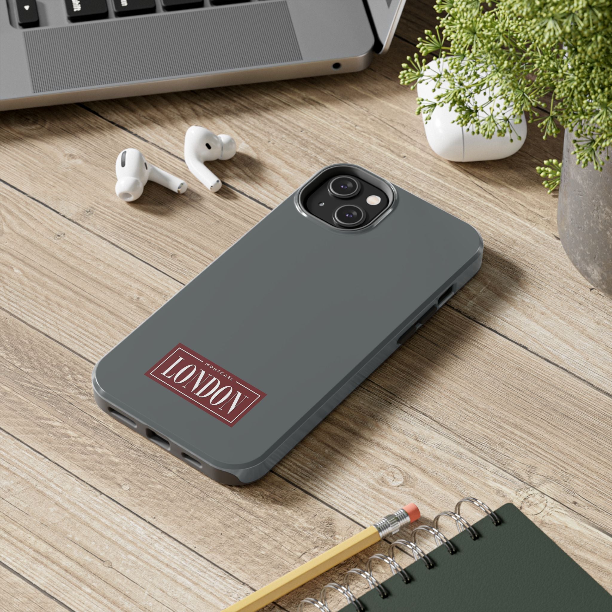 London City Tough Phone Case — Dark Grey (Compatible with iPhone and Samsung only)