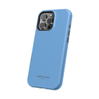 Light Blue — Magnetic Impact-Resistant Phone Case — Slim Shockproof MagSafe-Compatible (Compatible with iPhone and Samsung only)