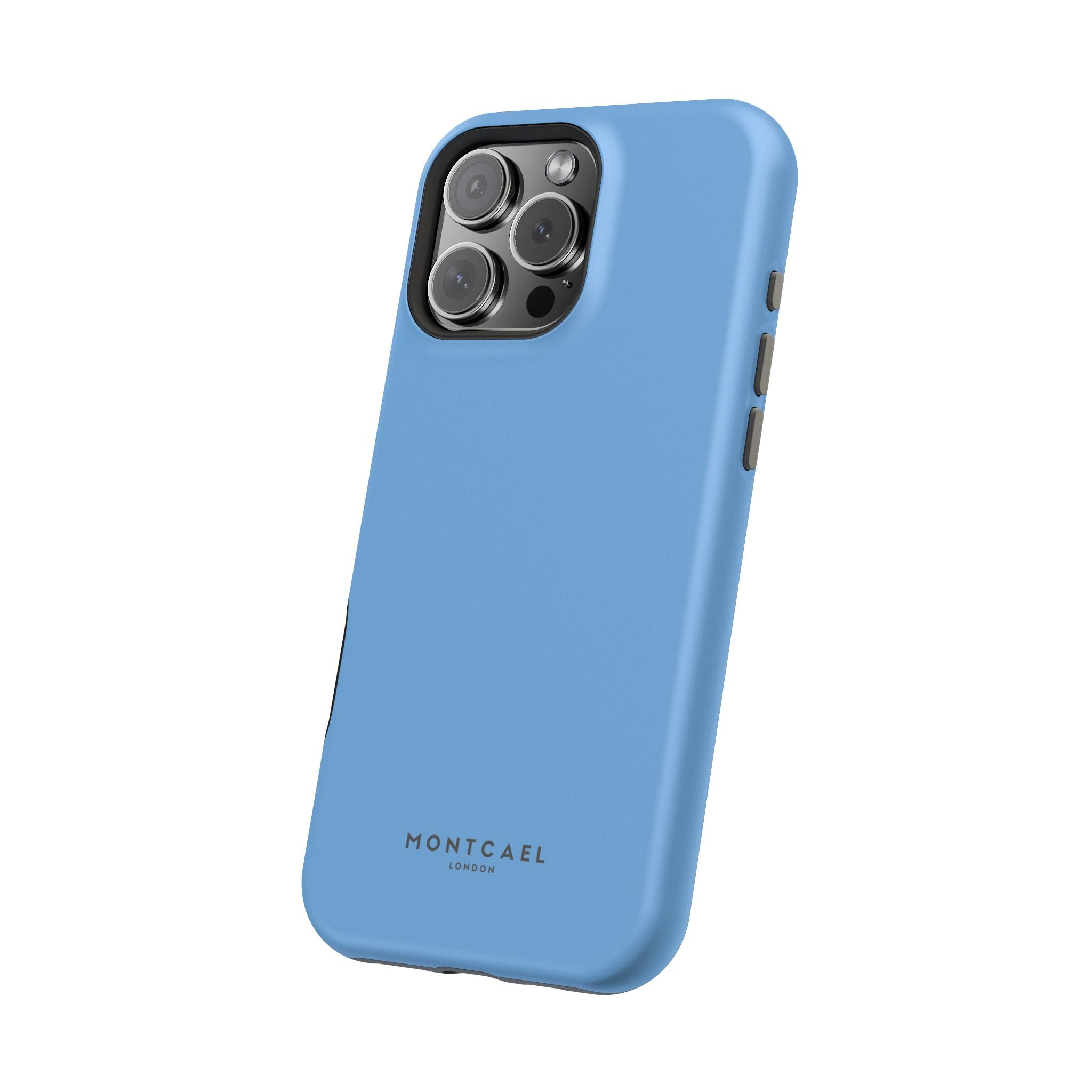 Light Blue — Magnetic Impact-Resistant Phone Case — Slim Shockproof MagSafe-Compatible (Compatible with iPhone and Samsung only)