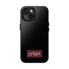 London City Tough Phone Case — Black (Compatible with iPhone and Samsung only)