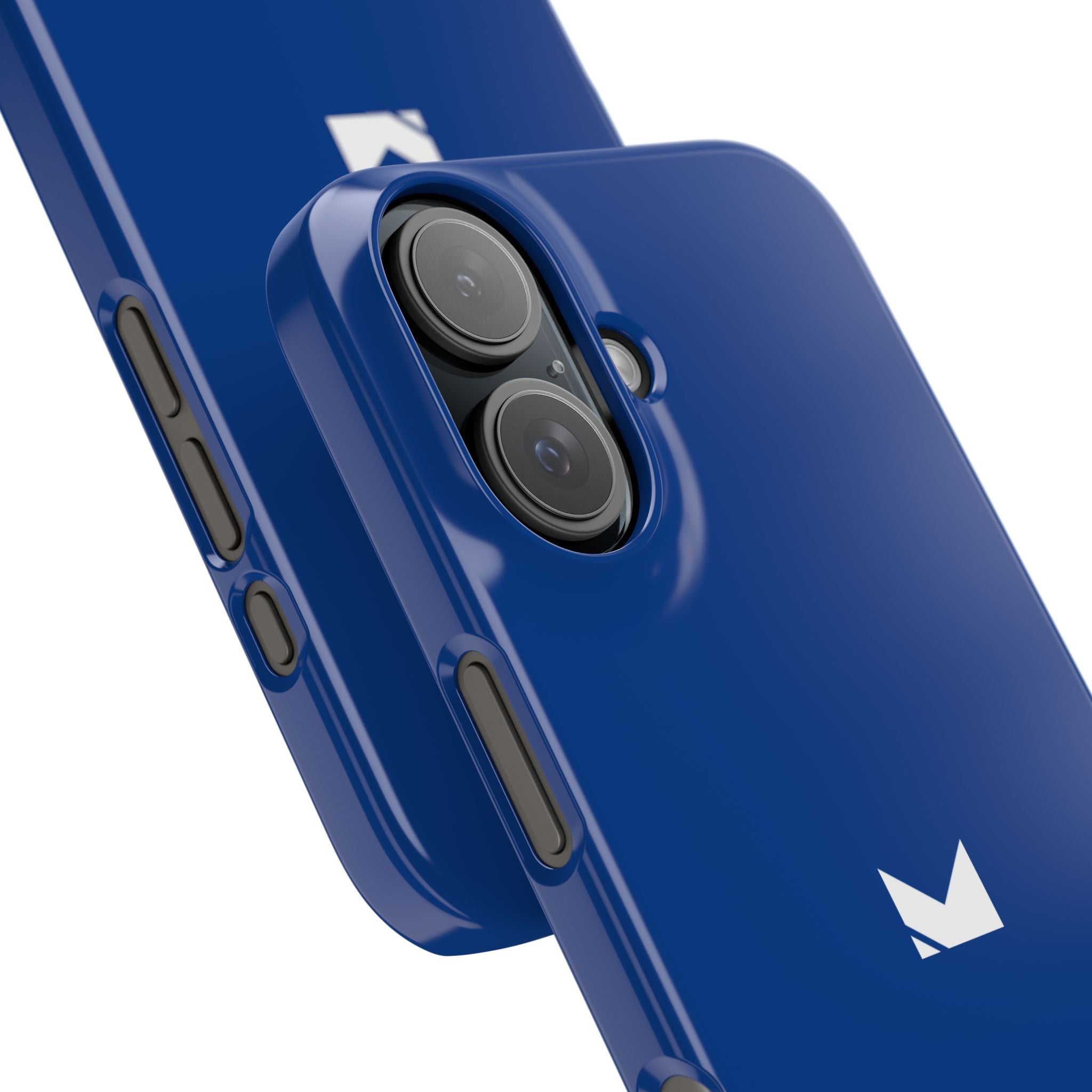 Dark Blue — Slim Matte Protective Phone Case (Compatible with iPhone only)