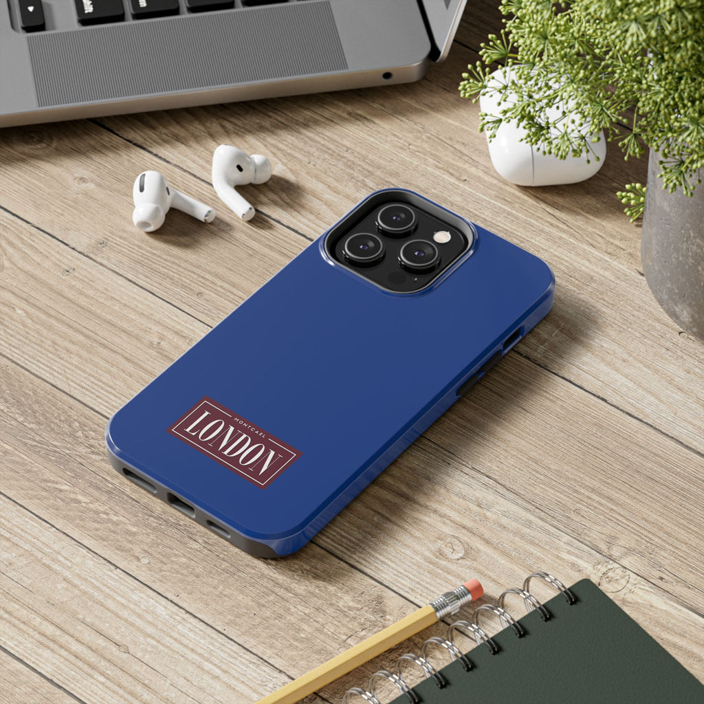 London City Tough Phone Case  — Dark Blue (Compatible with iPhone and Samsung only)
