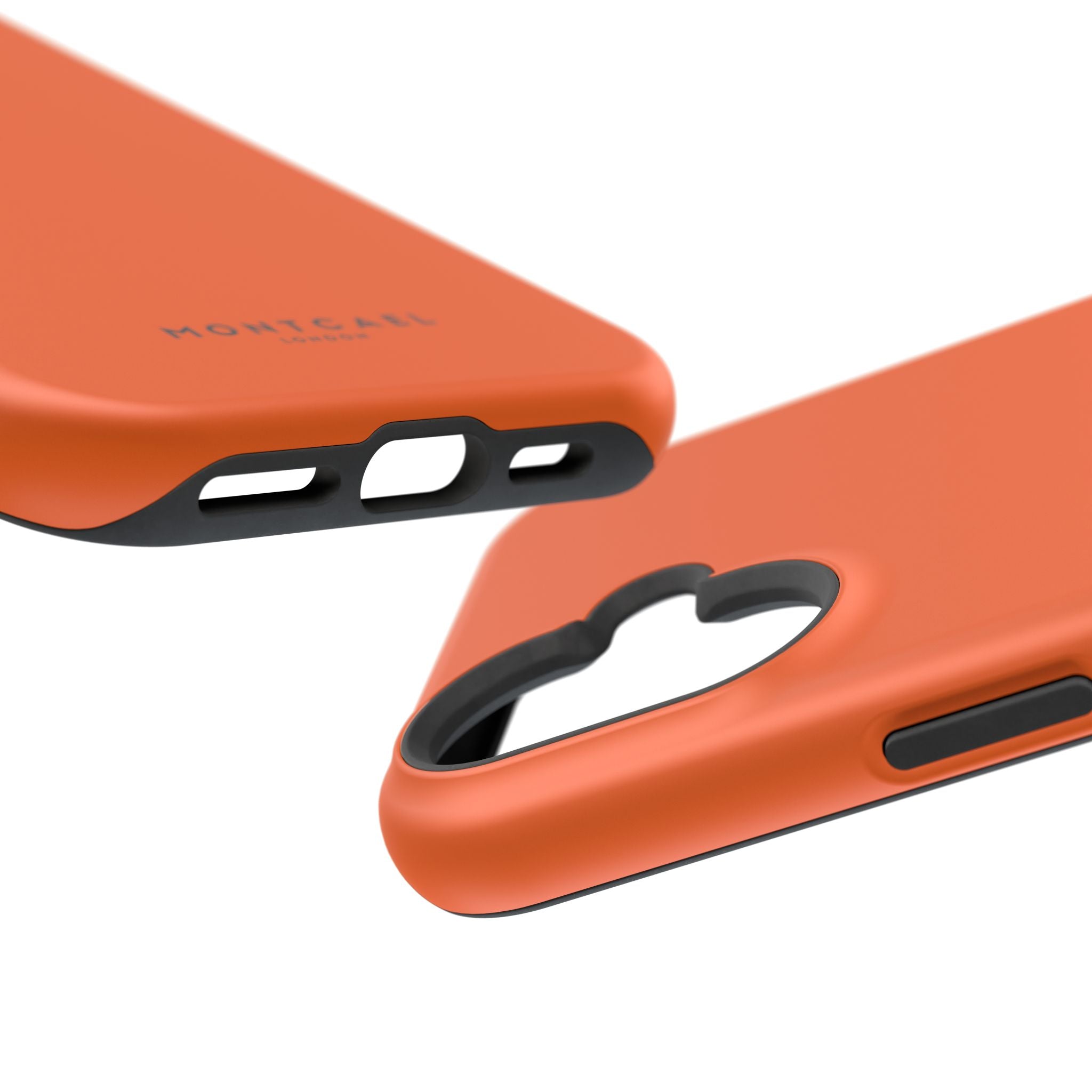Orange — Magnetic Impact-Resistant Phone Case — Slim Shockproof MagSafe-Compatible (Compatible with iPhone and Samsung only)