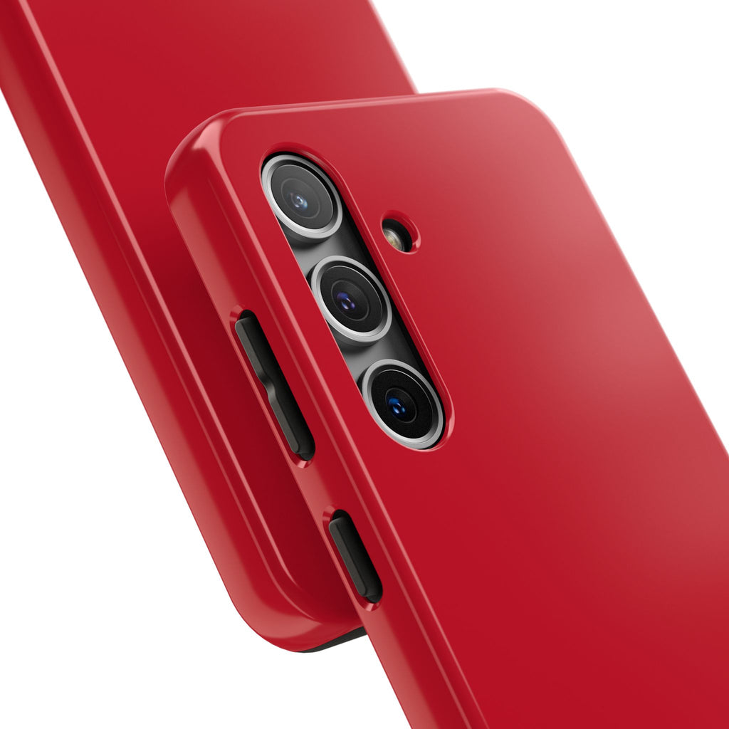 London City Tough Phone Case — Dark Red (Compatible with iPhone and Samsung only)