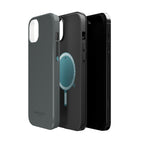 Dark Grey — Magnetic Impact-Resistant Phone Case — Slim Shockproof MagSafe-Compatible (Compatible with iPhone and Samsung only)