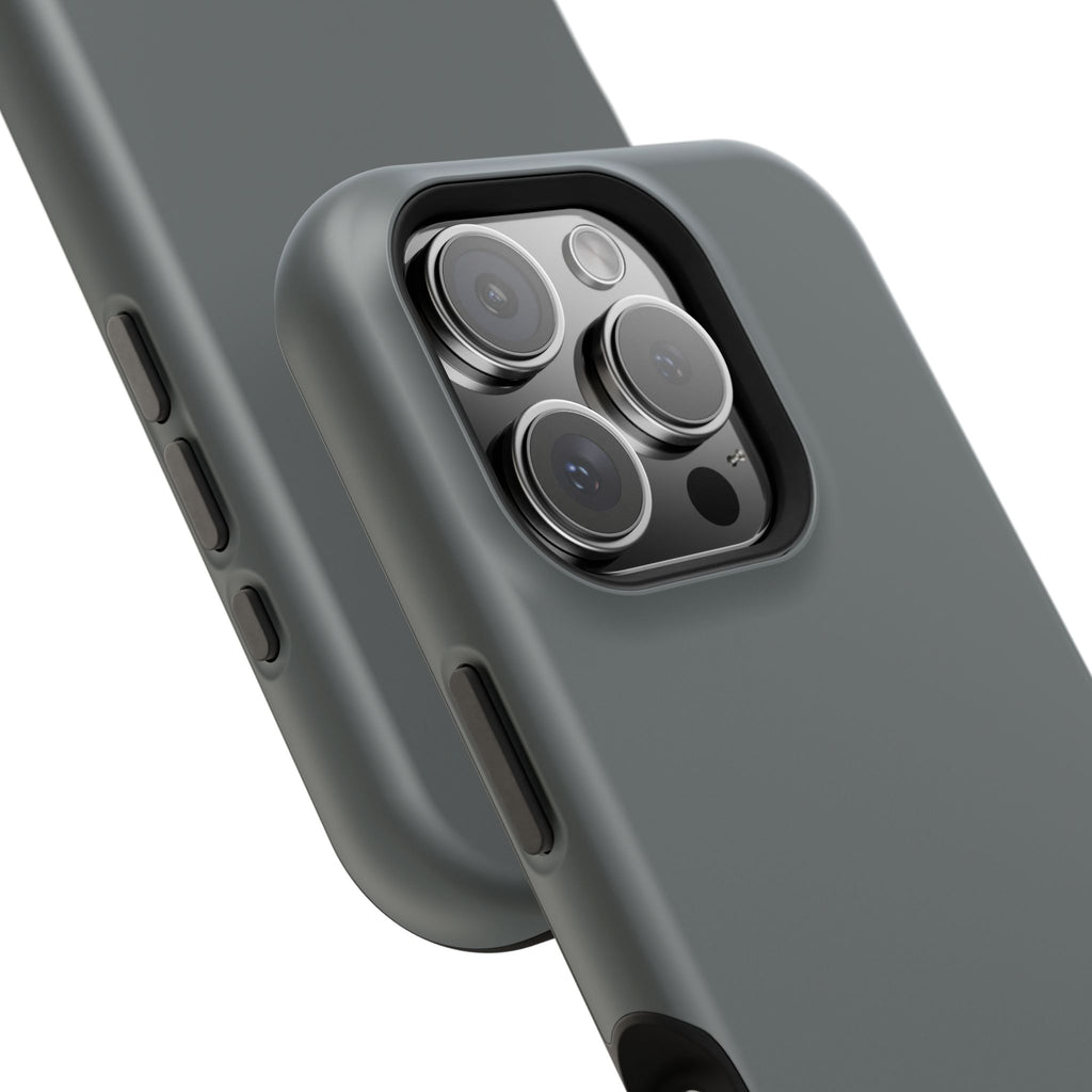 Dark Grey — Magnetic Impact-Resistant Phone Case — Slim Shockproof MagSafe-Compatible (Compatible with iPhone and Samsung only)