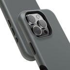 Dark Grey — Magnetic Impact-Resistant Phone Case — Slim Shockproof MagSafe-Compatible (Compatible with iPhone and Samsung only)